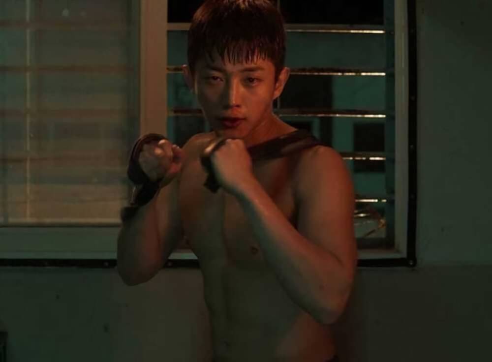 Kim Min Seok di film Shark: The Beginning (instagram.com/samuliesword)