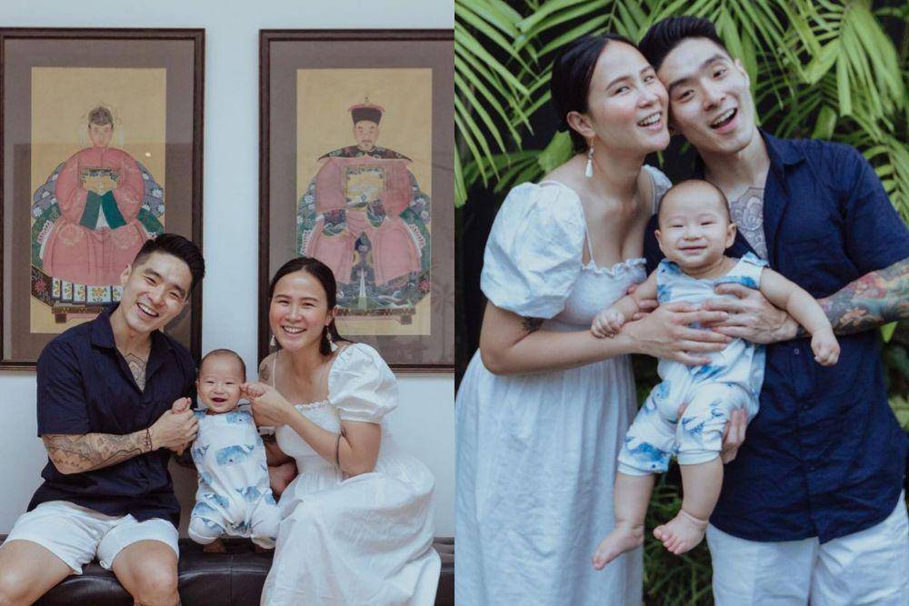 kolase potret keluarga Martin Praja (instagram.com/martinpraja)