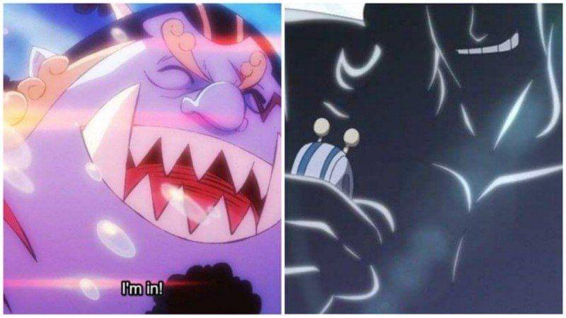 Jinbe dan Ryokugyu. (Dok. Toei Animation/One Piece)