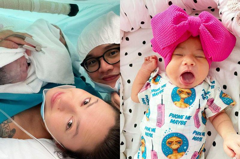 10 Potret Baby Milli-Mae, Anak Derby Romero yang Fotokopian Ibunya