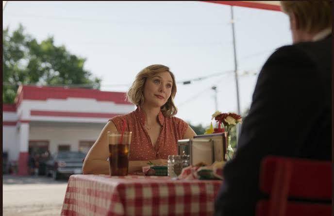 cuplikan Elizabeth Olsen di series Love and Death (dok.HBO Max/Love and Death)