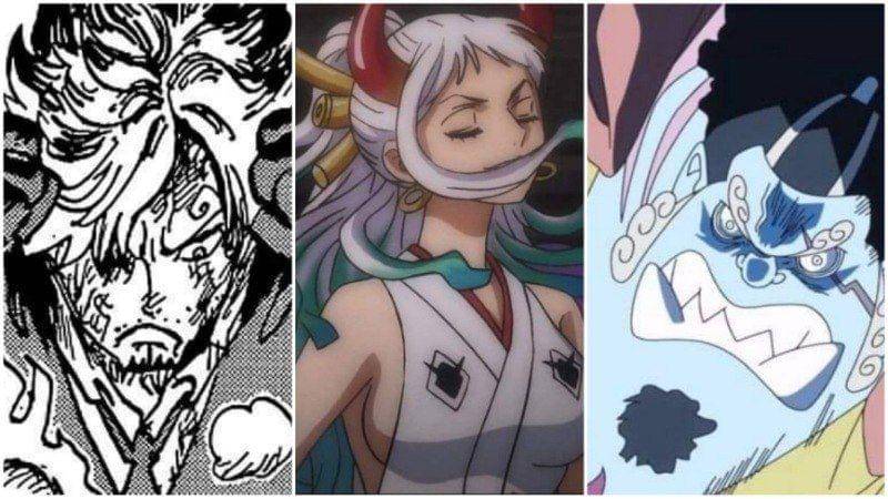 Sanji, Yamato, dan Jinbe. (Dok. Toei Animation/One Piece)