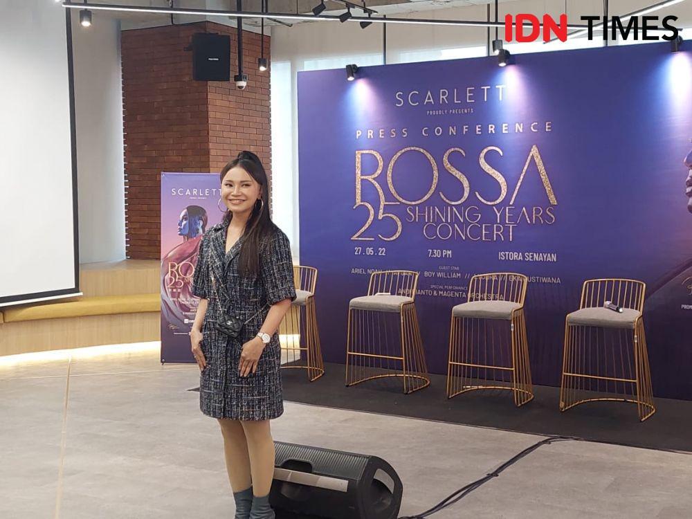 Usai Konser 25 Tahun Berkarier, Rossa Ingin Buat Film Dokumenter
