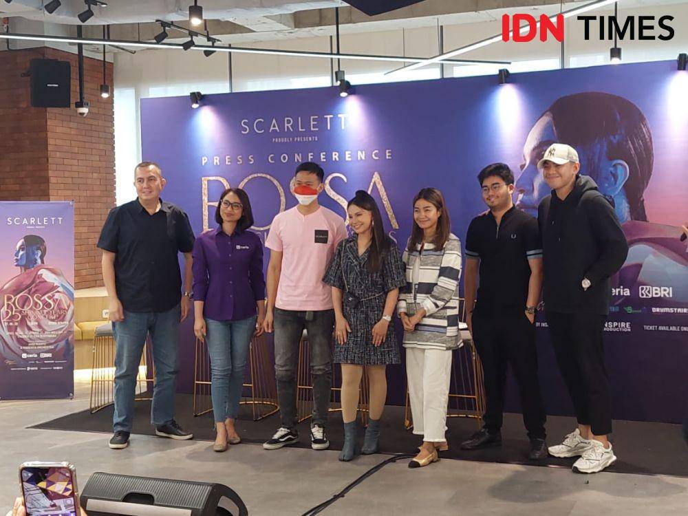 Press Conference Rossa Shining Years Concert di Jakarta Barat (IDN Times/Erfah Nanda)
