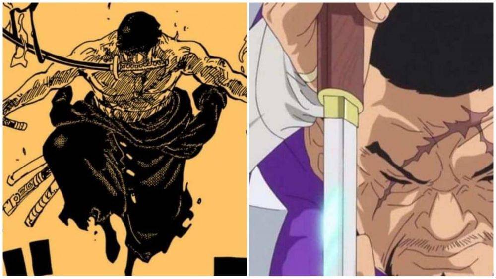 Zoro dan Fujitora. (Dok. Toei Animation/One Piece)