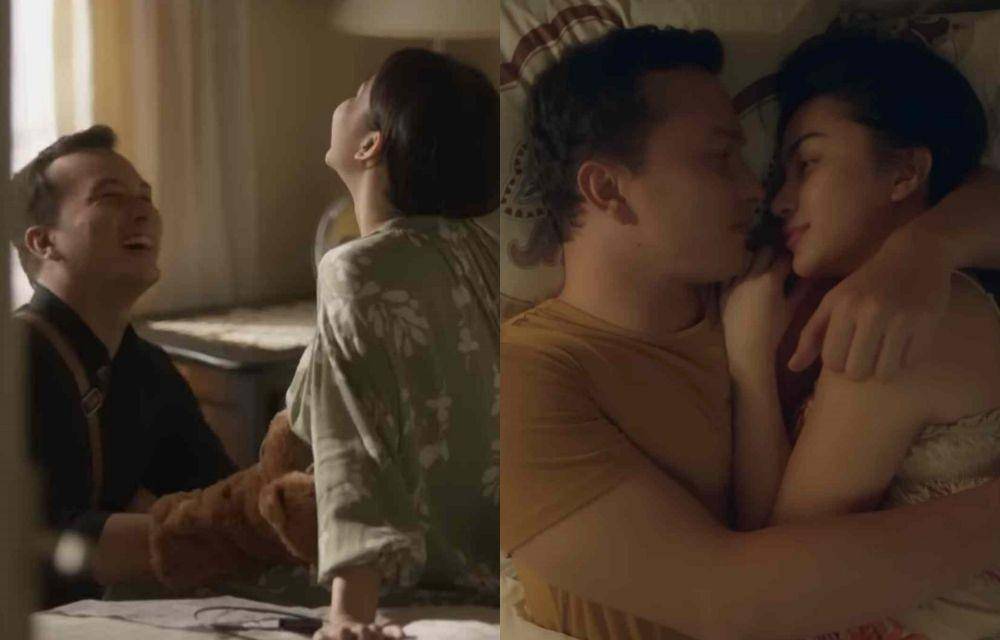 Nicholas Saputra dan Ariel Tatum di Trailer Sayap Sayap Patah (YouTube.com/Denny Siregar Production/)