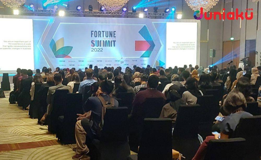Pembukaan Fortune Indonesia Summit 2022. duniaku.com/Adhitya Daniel