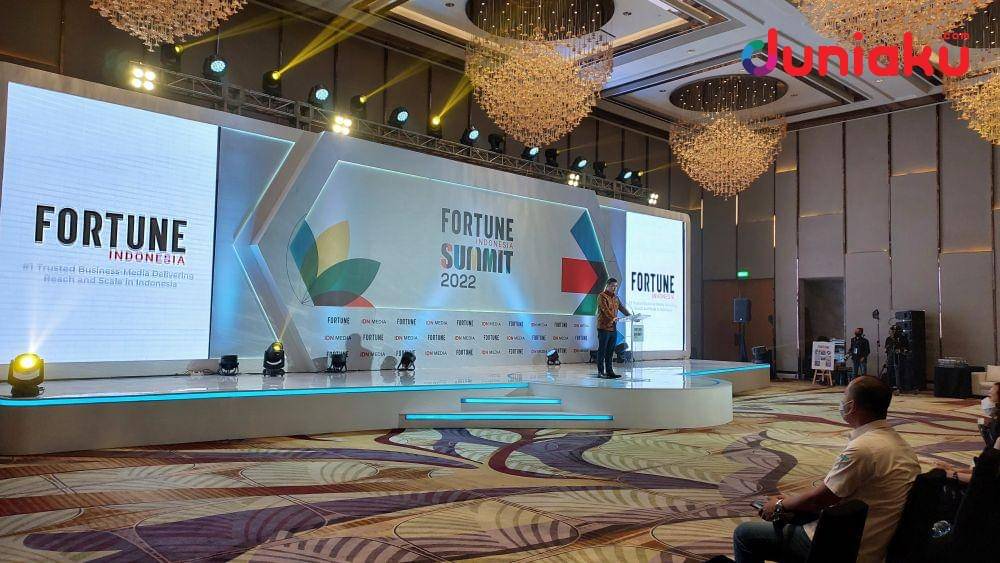 Pembukaan Fortune Indonesia Summit 2022. duniaku.com/Adhitya Daniel