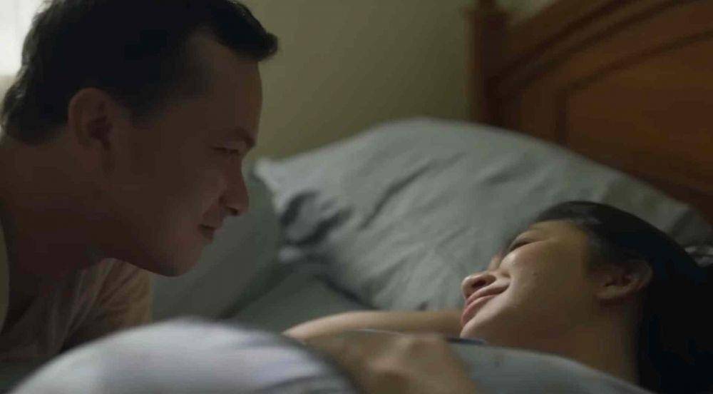 Nicholas Saputra dan Ariel Tatum di Trailer Sayap Sayap Patah (YouTube.com/Denny Siregar Production/)