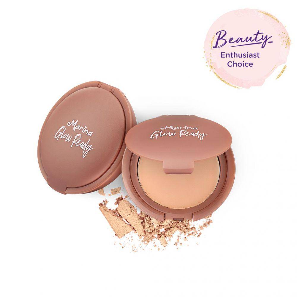 Rekomendasi compact powder lokal (instagram.com/Marina)
