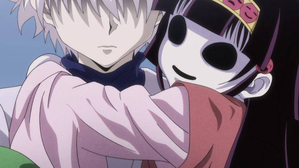 Killua dan Nanika (dok. MADHOUSE/Hunter x Hunter)
