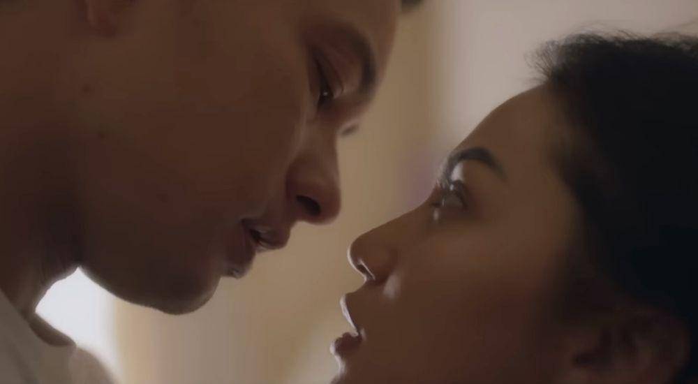 Nicholas Saputra dan Ariel Tatum di Trailer Sayap Sayap Patah (YouTube.com/Denny Siregar Production/)