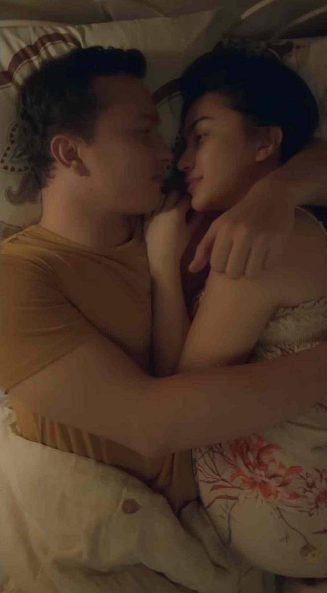 Nicholas Saputra dan Ariel Tatum di Trailer Sayap Sayap Patah (YouTube.com/Denny Siregar Production/)