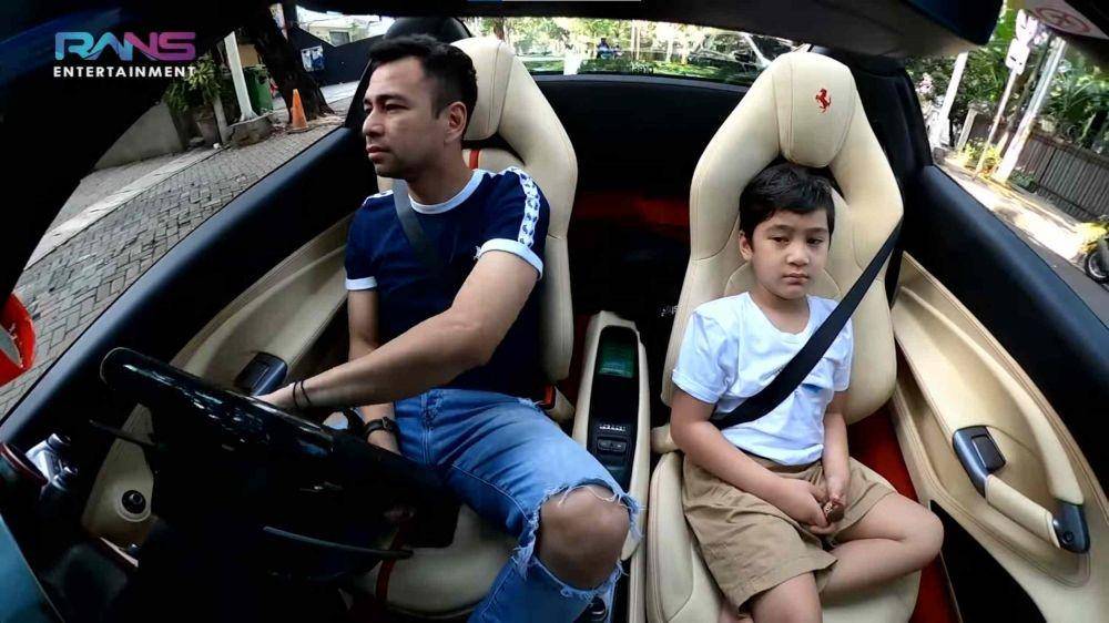 Raffi Ahmad ajak Rafathar balapan (YouTube.com/Rans Entertainment/)