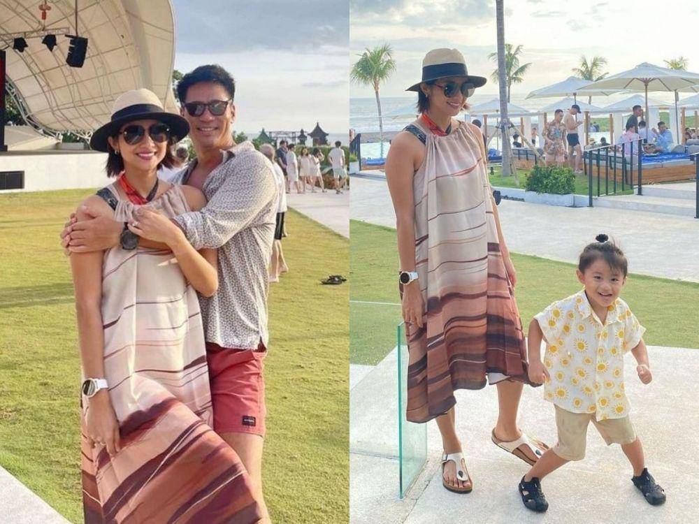 Keluarga Rini Yulianti Liburan ke Bali (instagram.com/riniyulianti)