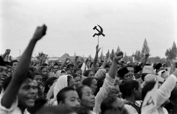 ilustrasi menjelang pemili 1955 (LIFE/Howard Sochurek)