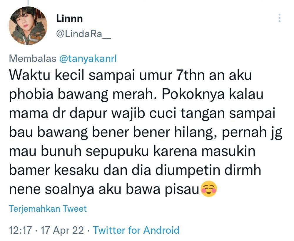 Fobia terabsurd warganet (twitter.com/LindaRa__)
