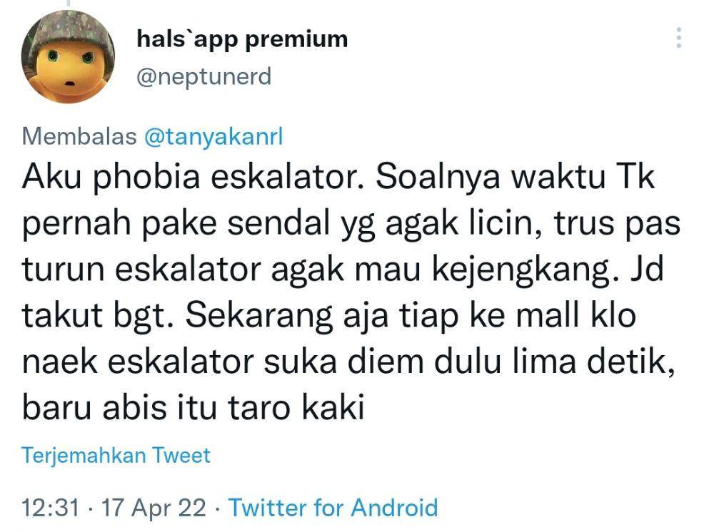 Fobia terabsurd warganet (twitter.com/neptunerd)