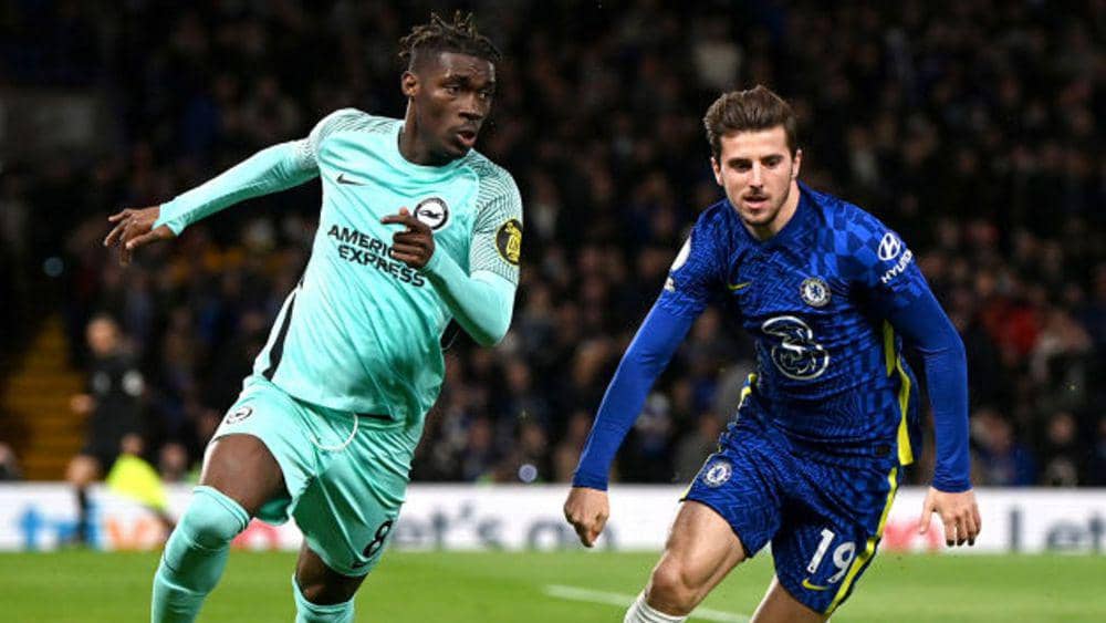 Chelsea melawan Brighton di Premier League 2021/2022. (skysports.com)