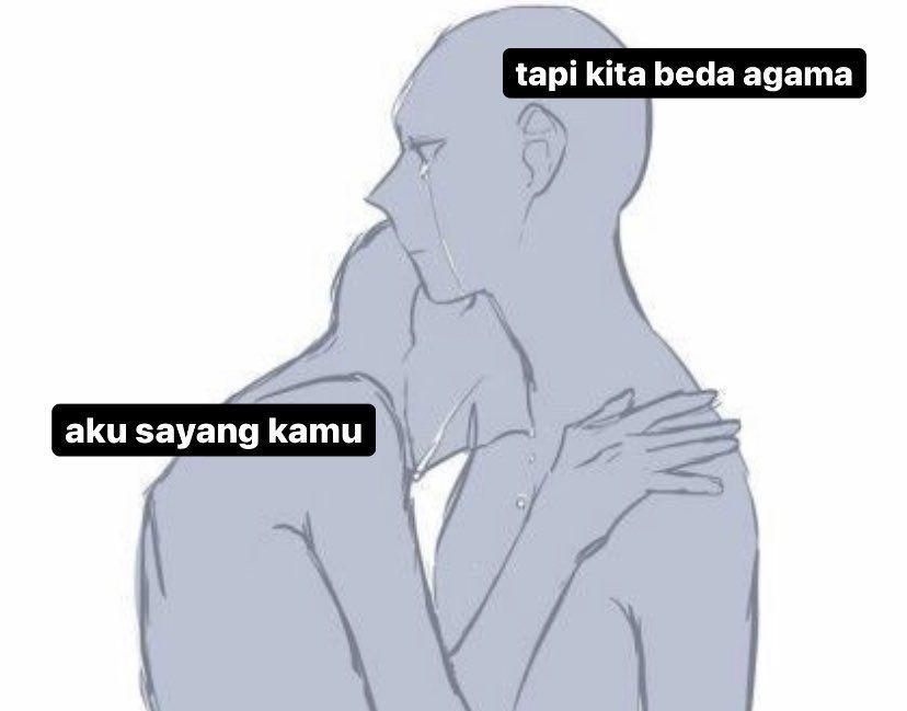 10 Meme Kisah Cinta Beda Agama Ini Bikin Nyengir Frustrasi