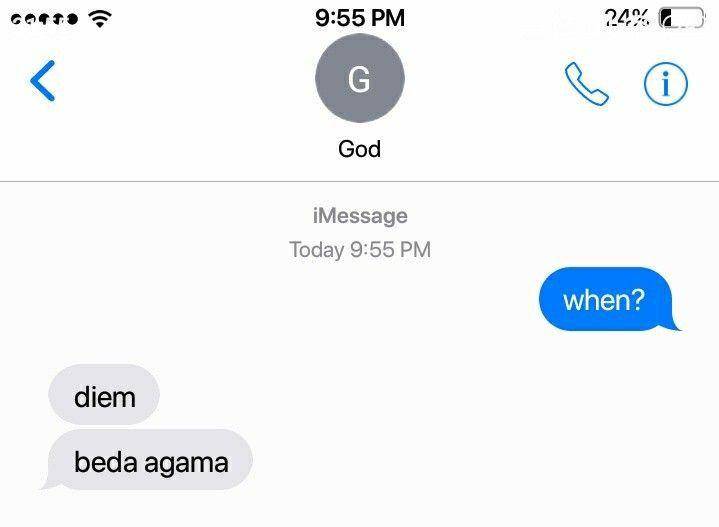 meme kisah cinta beda agama (twitter.com/ulielul)