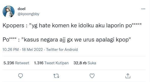 tweet kocak netizen setelah space viral Safa (twitter.com/kyoongbby)