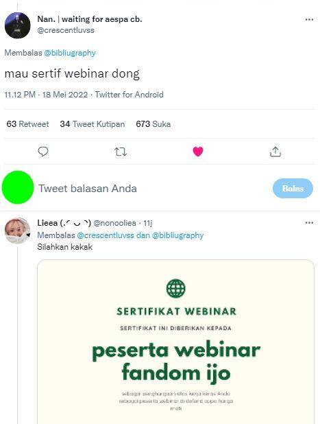 tweet kocak netizen setelah space viral Safa (twitter.com/crescentluvss)