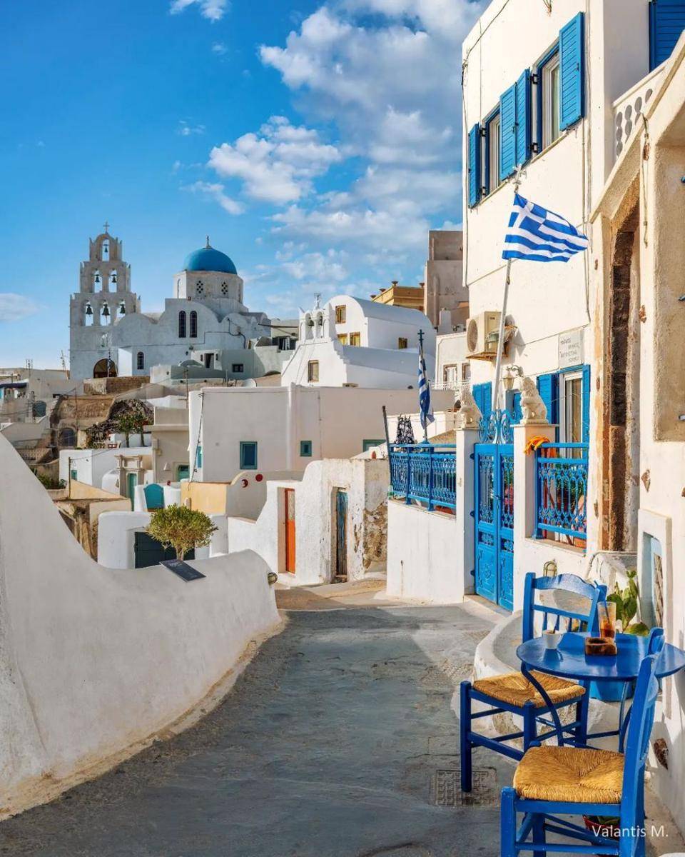 Santorini Yunani (instagram.com/minogiannisvalantis)