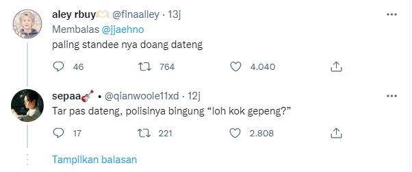 tweet kocak netizen setelah space viral Safa (twitter.com/jjaehno)