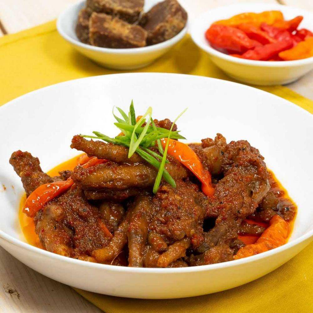 Ceker bumbu rujak (instagram.com/tastemadeindonesia)