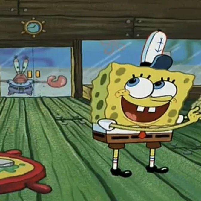 cuplikan adegan saat Spongebob jadi pemilik Krusty Krab (dok. youtube.com/SpongebobFans)