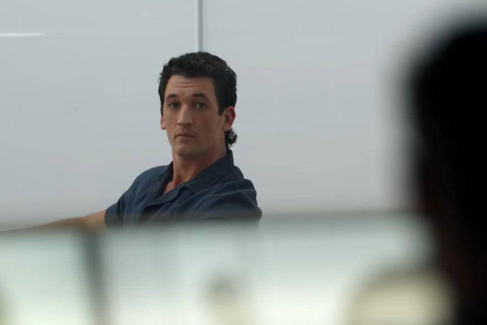 Miles Teller dalam film Spiderhead (dok. Netflix/Spiderhead)