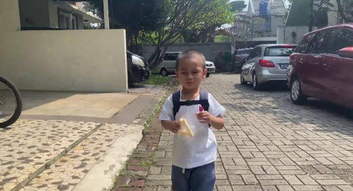 potret Kiano ketemu Lucinta Luna (youtube.com/Baim Paula)