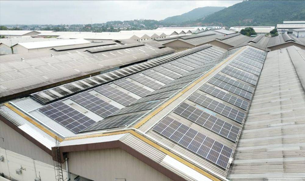 PT Visi Prima Artha resmi mengoperasikan PLTS Atap berkapasitas 544,18 kWp kerja sama dengan SUN Energy, Kamis (18/5/2022). (IDN Times/Istimewa).