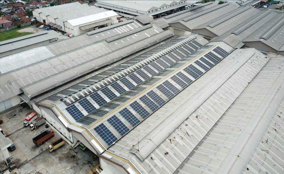 PT Visi Prima Artha resmi mengoperasikan PLTS Atap berkapasitas 544,18 kWp kerja sama dengan SUN Energy, Kamis (18/5/2022). (IDN Times/Istimewa).