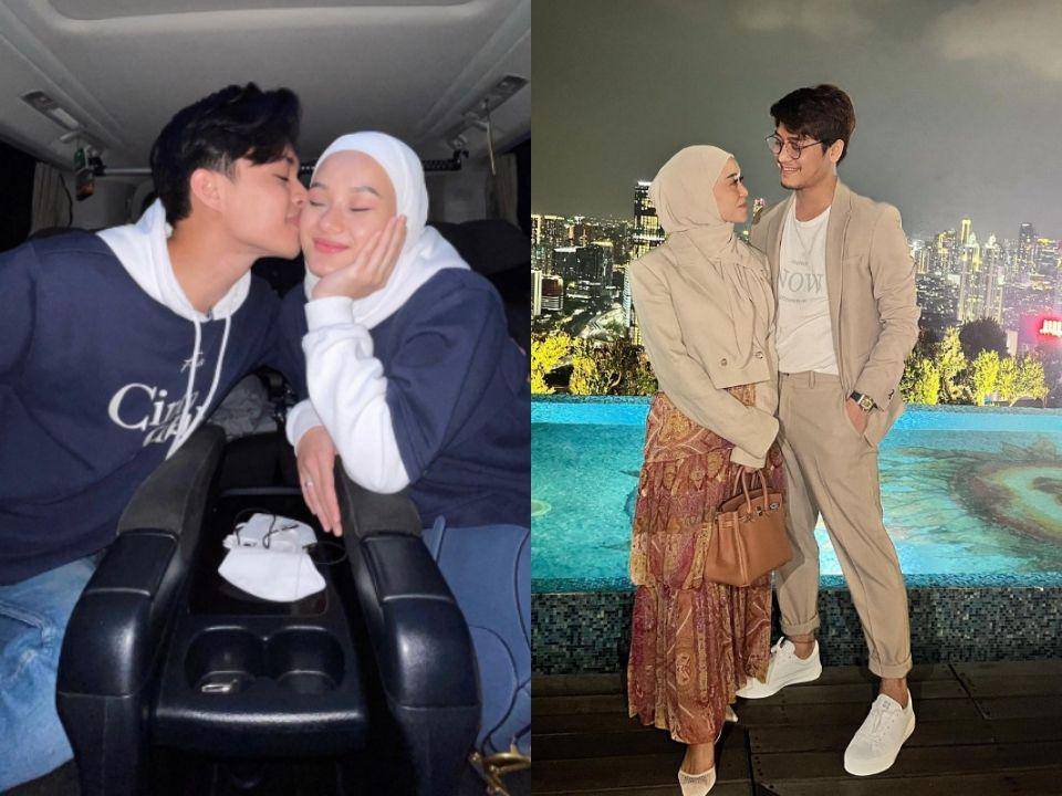 kolase foto pasangan artis (instagram.com/rey_mbayang | instagram.com/rizkybillar)
