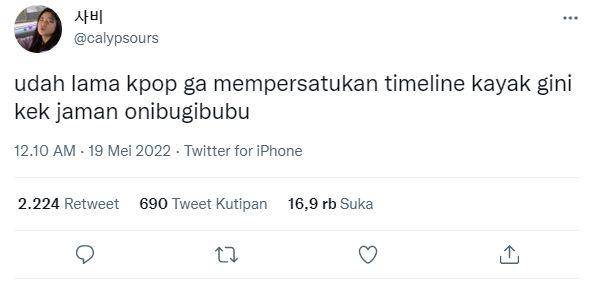 tweet kocak netizen setelah space viral Safa (twitter.com/calypsours)
