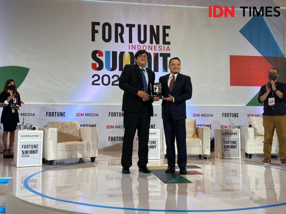 Country Director for Meta Indonesia Pieter Lydian di Fortune Indonesia Summit 2022 (IDN Times/Rehia Sebayang)