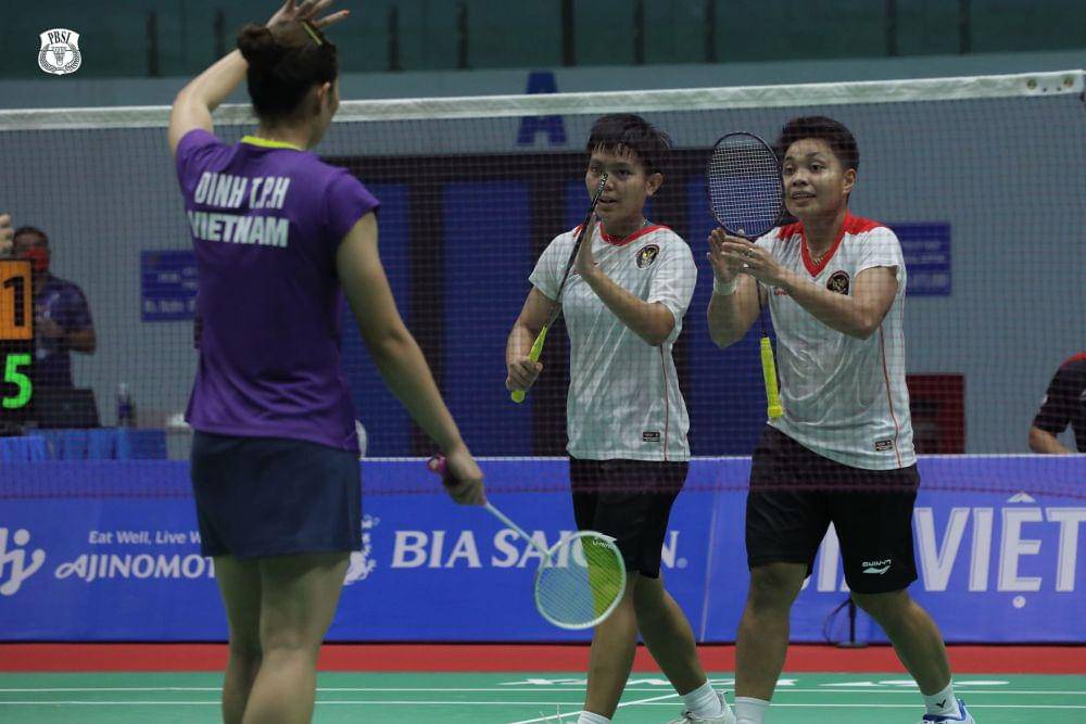 Apriyani Rahayu/Siti Fadia Silva Ramadhanti (instagram.com/badminton.ina)