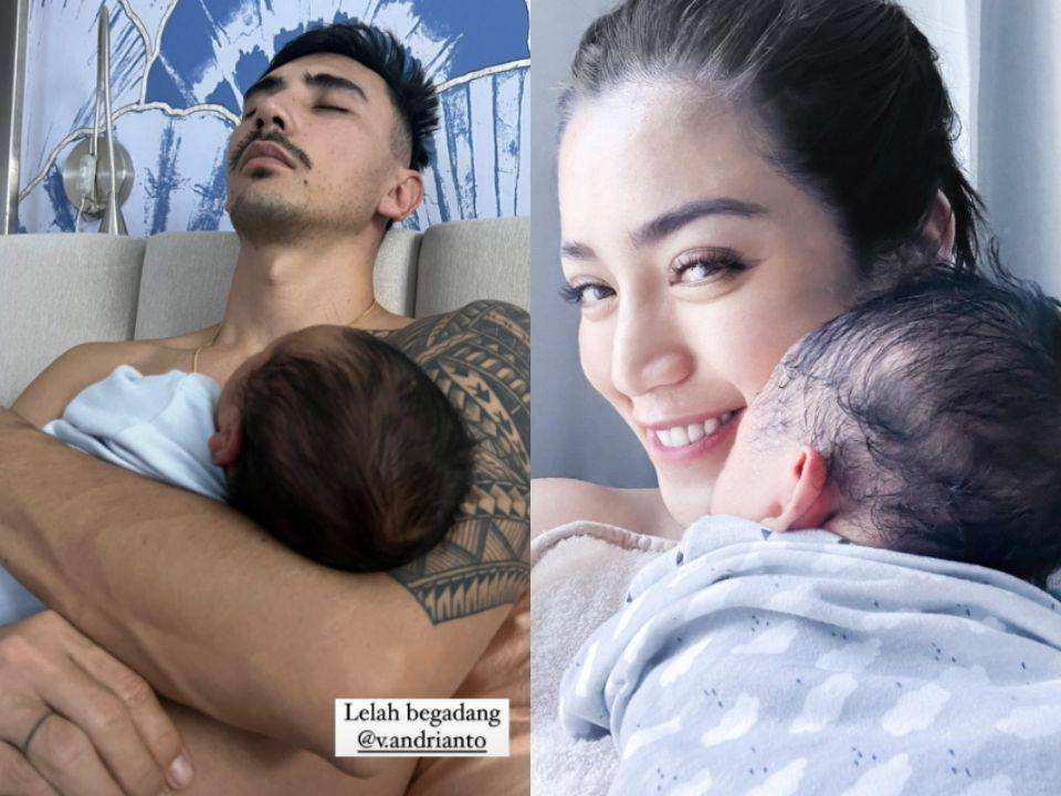 Jessica Iskandar dan suami momong anak. (instagram.com/inijedar)