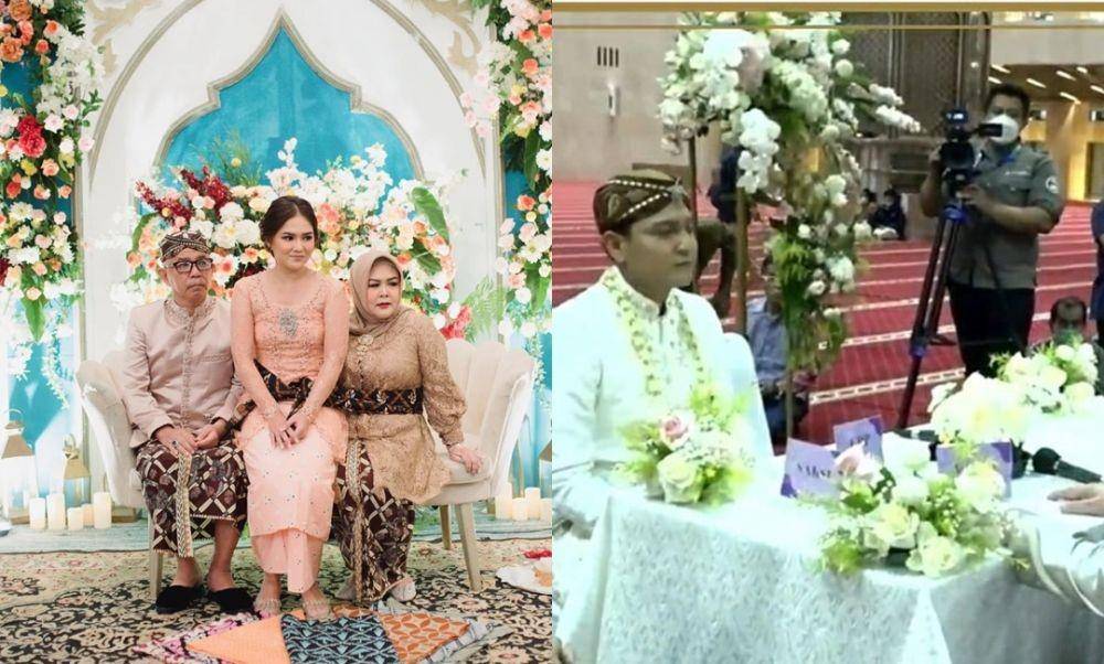 Dekorasi rangkaian pernikahan Masayu Clara dan Qausar Harta Yudana. (Alura Fotografi via Instagram.com/masayuclara | Youtube.com/masayuclara)
