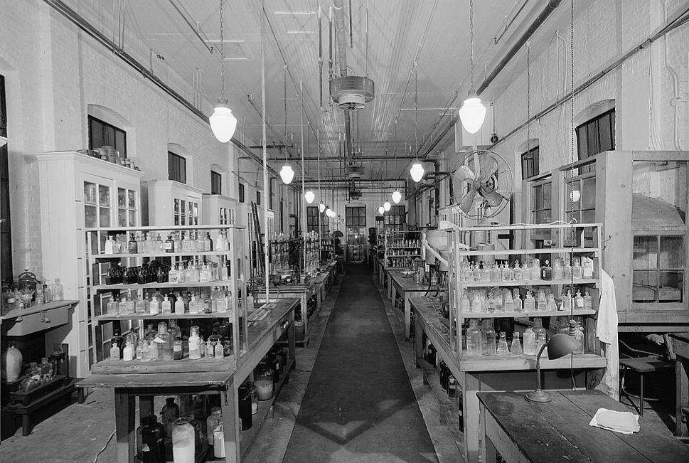 potret ruang eksperimen Thomas A. Edison, West Orange, Essex County, NJ (dok. Library of Congress)