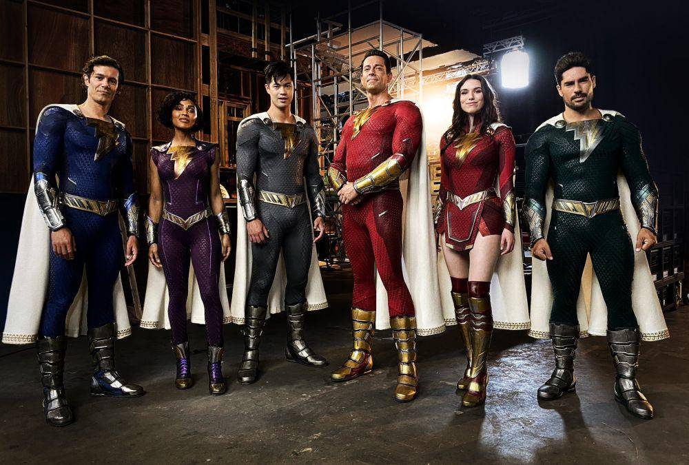 behind the scene film Shazam! Fury of the Gods (instagram.com/ponysmasher)