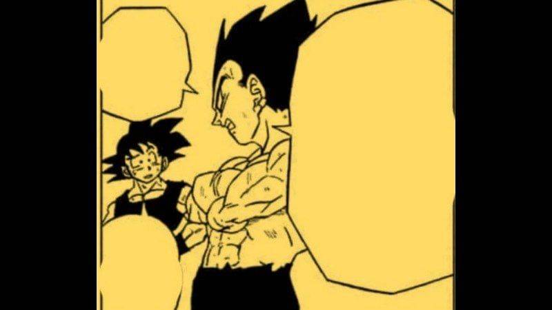 Vegeta ngomel ke Goku. (Dok. Shueisha/Dragon Ball Super)