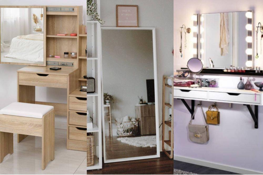 9 Inspirasi Area untuk Berdandan, Bisa untuk Ruangan Mungil!