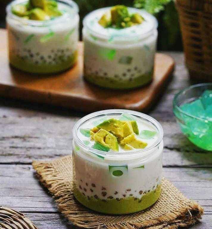 Avocado milk cheese (instagram.com/daputmentai.id)