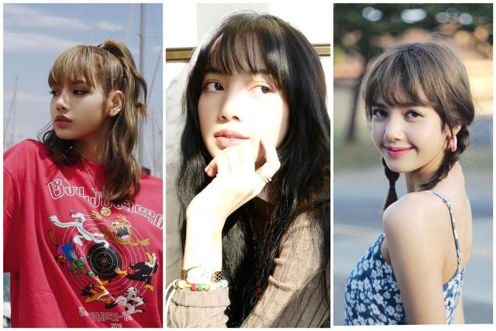 9 Inspirasi Gaya Rambut Ala Lisa BLACKPINK, Kece Abis!