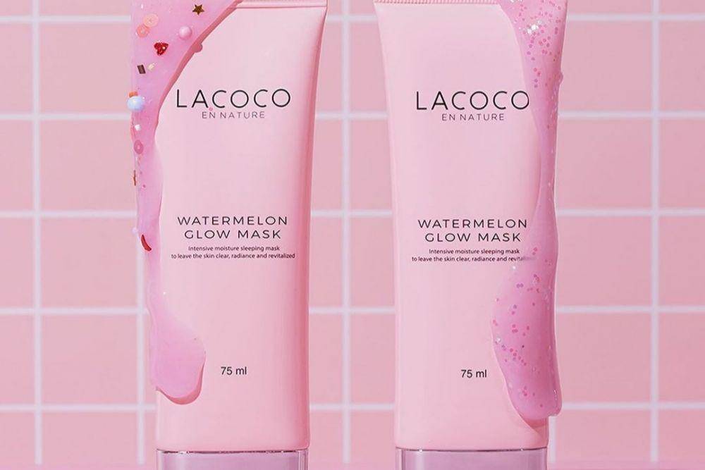 LACOCO Watermelon Glow Mask (instagram.com/lacoco.id)
