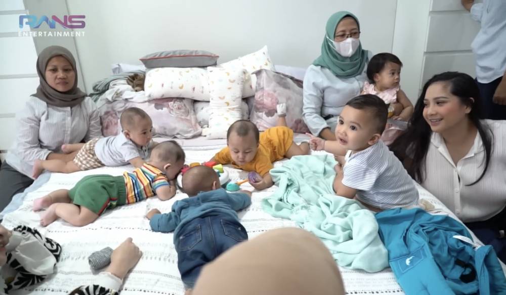 momen Rayyanza dan gengnya pemotretan (youtube.com/RANS Entertainment)