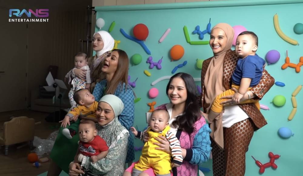 momen Rayyanza dan gengnya pemotretan (youtube.com/RANS Entertainment)